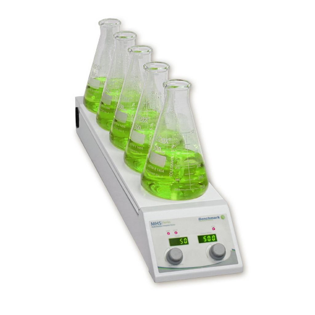 5 Position Digital Hotplate- With Ceramic Surface Top Temperature, 115V
